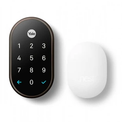 Smart Lock with Nest Connect - Oil Rubbed Bronze | Electronic Express