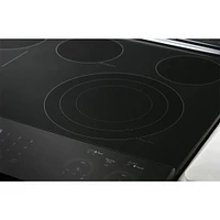 GE Profile 6.6 Cu. Ft. Smart Stainless Double Oven Electric Range  | Electronic Express