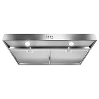 Whirlpool 24 inch Range hood with Full-Width Grease Filters  | Electronic Express