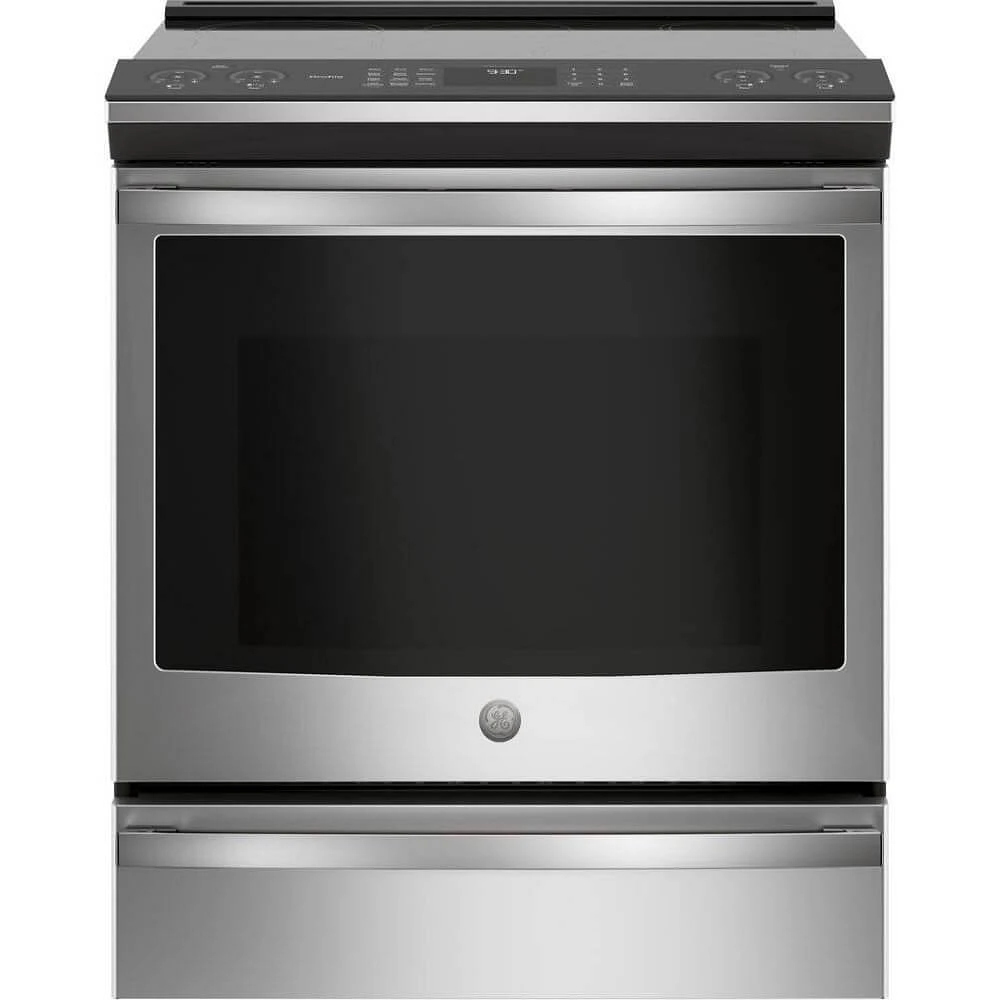 GE Profile 5.3 Cu. Ft. Stainless Smart Induction and Convection Range  | Electronic Express