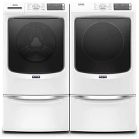 Maytag 4.5 Cu. Ft. White Front Load Washer  | Electronic Express