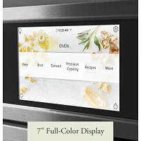 Cafe 30 inch Stainless Smart Built-In Convection French-Door Double Wall Oven | Electronic Express