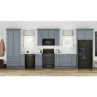 Whirlpool 5.0 Cu. Ft. Black Stainless Freestanding Gas Range | Electronic Express