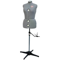 Gray Adjustable Dress Form- Medium/Large | Electronic Express