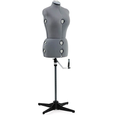 Gray Adjustable Dress Form- Medium/Large | Electronic Express