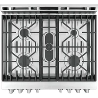 Frigidaire Professional PCFG3078AF-OBX 5.6 Cu. Ft. Stainless Front Control Gas Range with Air Fry  | Electronic Express