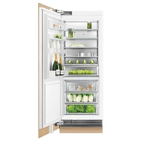 Fisher & Paykel 30 inch Panel Ready Left Hinge Column Refrigerator - Stainless Interior  | Electronic Express