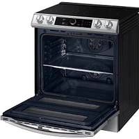 6.3 Cu. Ft. Stainless Dual Door Slide-In Induction Range | Electronic Express