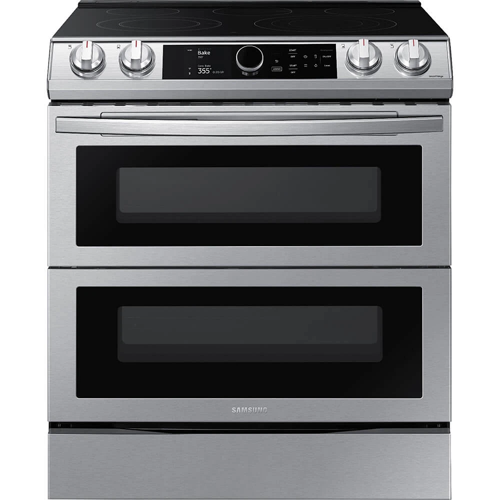 6.3 Cu. Ft. Stainless Dual Door Slide-In Induction Range | Electronic Express