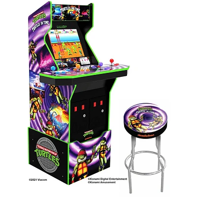 Arcade1Up Teenage Mutant Ninja Turtles: Turtles in Time Arcade Machine | Electronic Express