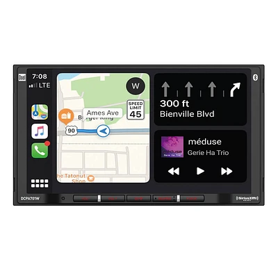 Dual 7-Inch In-Dash Digital Media Receiver with Bluetooth® | Electronic Express