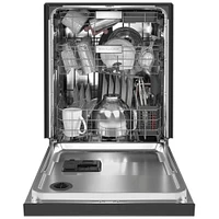 KitchenAid 44 dBA Dishwasher in PrintShield Finish with FreeFlex Third Rack | Electronic Express