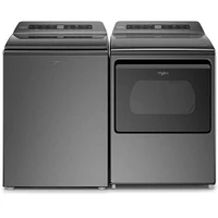 Whirlpool 7.4 Cu. Ft. Chrome Shadow Smart HE Top Load Electric Dryer  | Electronic Express