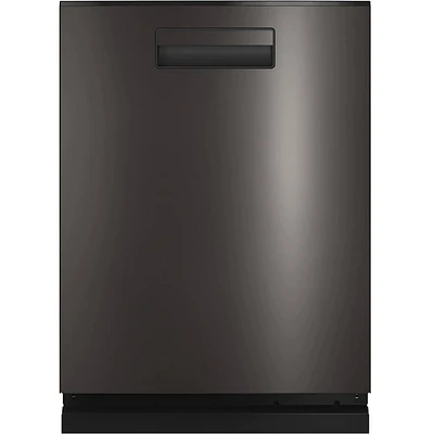 24 in. Black Stainless Steel Top Control Dishwasher | Electronic Express