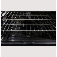 GE Profile 5.6 Cu. Ft. Stainless Smart Duel Fuel Range with No Preheat Air Fry  | Electronic Express