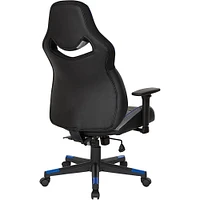 Eliminator Gaming Chair Ergonomic - Blue | Electronic Express