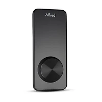 Alfred DB1-A Smart Door Lock with Key Override - Black | Electronic Express