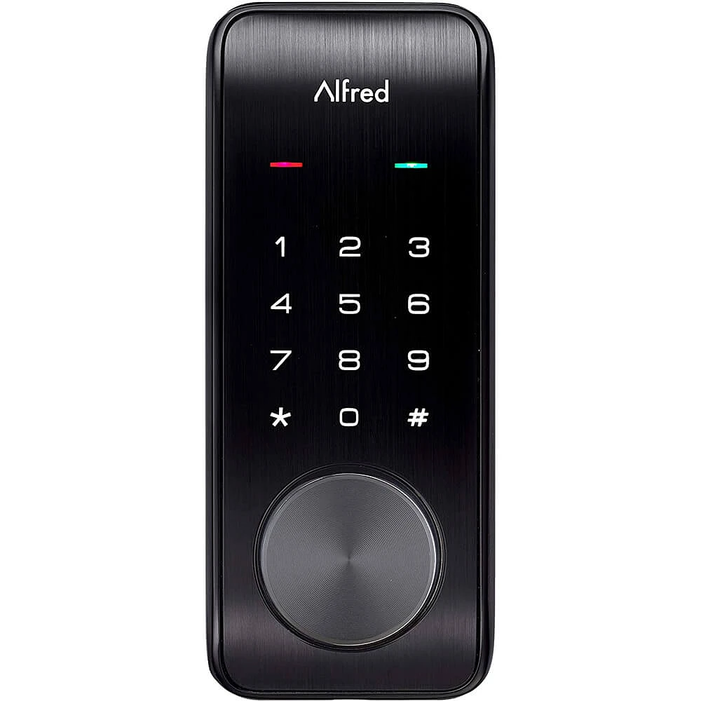 Alfred DB2-B Smart Door Lock with Bluetooth and keyed-entry