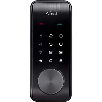 Alfred DB2-B Smart Door Lock with Bluetooth and keyed-entry