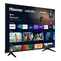 Hisense 43 inch A6G-Series 4K Android Smart TV- 43A6G | Electronic Express