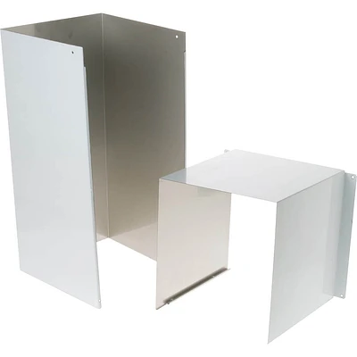 Duct Cover Extension - Stainless Steel | Electronic Express