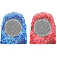 Ion Audio Glow Rocker Outdoor Speaker Pair with Bluetooth | Electronic Express