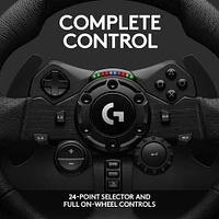Logitech G923 Trueforce Sim Racing Wheel and Pedals for PC, PS4, and PS5 | Electronic Express