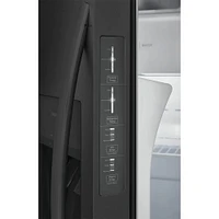 Frigidaire Cu. Ft. Black Stainless Side-By-Side Refrigerator | Electronic Express