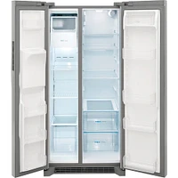 Frigidaire 22 Cu. Ft. Stainless Steel Side-By-Side Refrigerator | Electronic Express