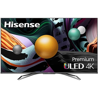 Hisense 65U8G-OBX 65 inch U8G 4K ULED Hisense Android Smart TV | Electronic Express