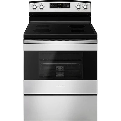 Amana AER6303MFS-OBX 4.8 Cu. Ft. Free Standing Stainless Steel Range | Electronic Express