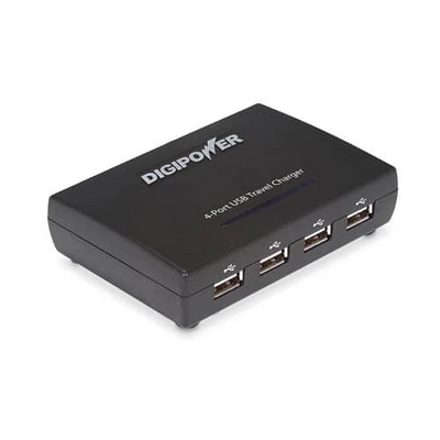 Digipower ACD-4USB 4-Port USB AC Adapter & Charger - OPEN BOX ACD4USB | Electronic Express
