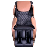 Brookstone 25BK150BT-OBX BK-150 Massage Chair - Black/Toffee - OPEN BOX | Electronic Express