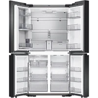 Samsung 23 Cu. Ft. Bespoke Matte Black Steel Smart 4-Door Flex Refrigerator | Electronic Express