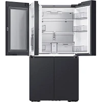 Samsung 23 Cu. Ft. Bespoke Matte Black Steel Smart 4-Door Flex Refrigerator | Electronic Express