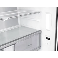 Samsung 23 Cu. Ft. Bespoke Matte Black Steel Smart 4-Door Flex Refrigerator | Electronic Express