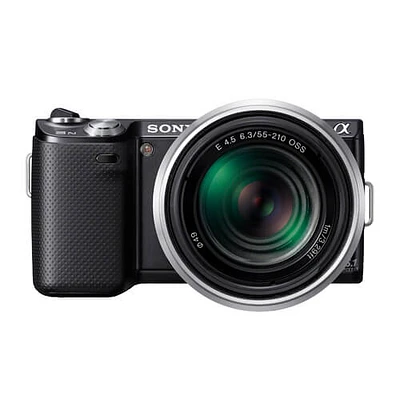 Sony NEX5-NKB αNEX-5N 16.1 MP Mirrorless Camera W/ E 18-55mm OSS Lens OPEN BOX NEX5NKB | Electronic Express