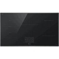 LG Studio 36 inch Black Electric Induction Cooktop | Electronic Express