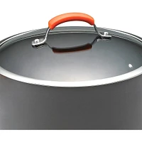 Rachael Ray 14-Piece Hard Anodized Cookware Set - Gray/Orange | Electronic Express