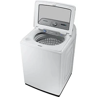 Samsung 5.1 Cu. Ft. White Smart Top Load Washer with ActiveWave Agitator | Electronic Express