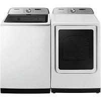 Samsung 5.1 Cu. Ft. White Smart Top Load Washer with ActiveWave Agitator | Electronic Express