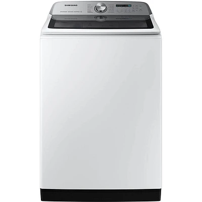 Samsung 5.1 Cu. Ft. White Smart Top Load Washer with ActiveWave Agitator | Electronic Express