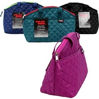 Kole Imports Polar Pack 12 Can Quilted Tote Bag Insulated Cooler in / | Electronic Express