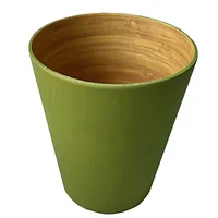 Kole Imports Assorted Color Bamboo with Melamine Drinking Cups | Electronic Express