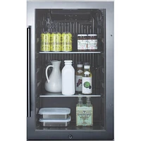 Summit Shallow Depth Indoor/Outdoor Beverage Cooler | Electronic Express