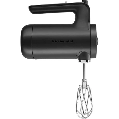 KitchenAid Cordless 7-Speed Hand Mixer - Matte Black | Electronic Express