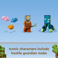 LEGO Minecraft The Guardian Battle | Electronic Express