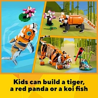 LEGO Creator 3-in-1 Majestic Tiger | Electronic Express