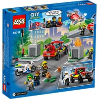 LEGO 60319 City Fire Rescue & Police Chase | Electronic Express