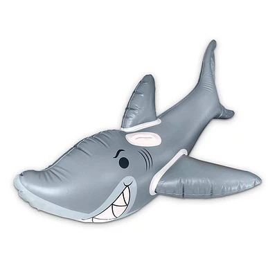 Playtek Shark Inflatable Pool Float w/ Handle | Electronic Express